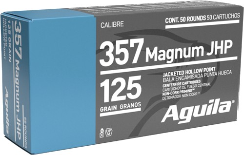 AGUILA 357MAG 125GR JHP 50 - Win Repeating Arms Promotion